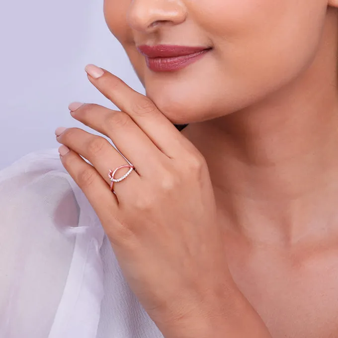Rose Gold Noah's Arc Ring