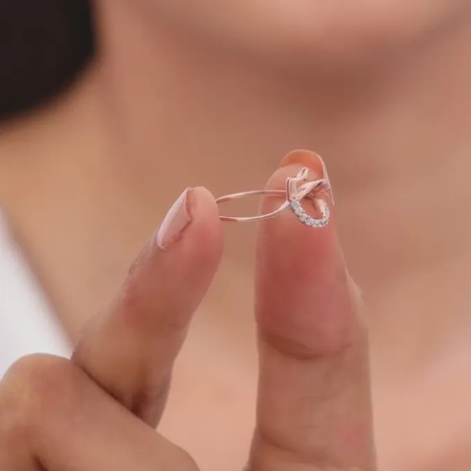Rose Gold Noah's Arc Ring