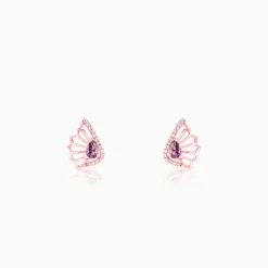 Rose Gold Notre Dame Earrings