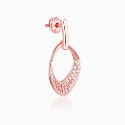 Rose Gold Nova Earrings