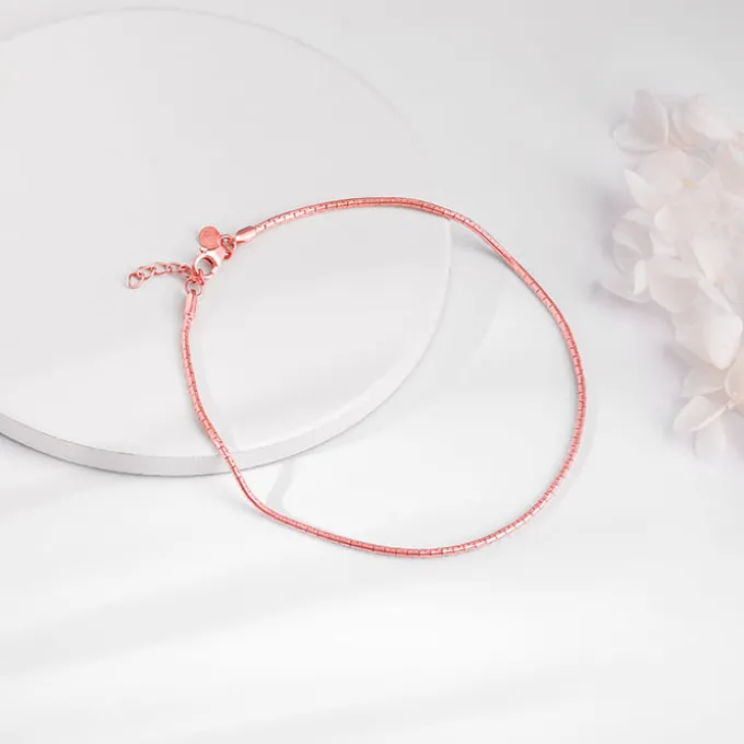 Rose Gold Novus Anklet