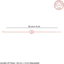 Rose Gold Omkara Bracelet Rakhi