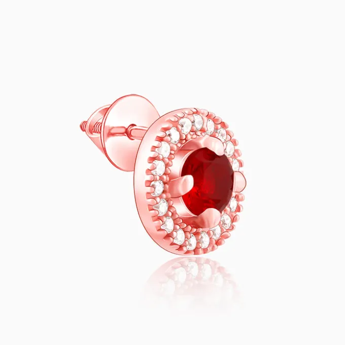 Rose Gold One And Only Earrings