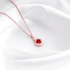 Rose Gold One And Only Pendant With Link Chain