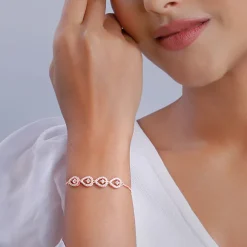Rose Gold Peary Love Bracelet
