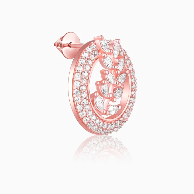 Rose Gold Periwinkle Mangalsutra Set