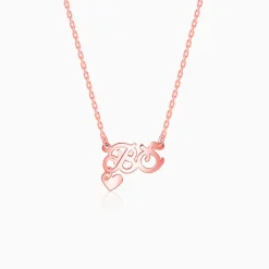 Rose Gold Personalised Eternal Necklace