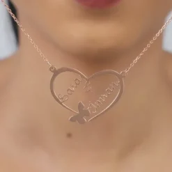 Rose Gold Personalised Forever Yours Pendant