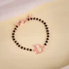 Rose Gold Personalised Initial Nazariya Kids Bracelet (0 - 2 Years)