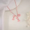 Rose Gold Personalised Pet Lover Necklace