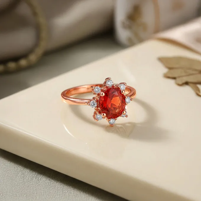 Rose Gold Pomona Ring