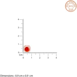 Rose Gold Pranavi Earrings