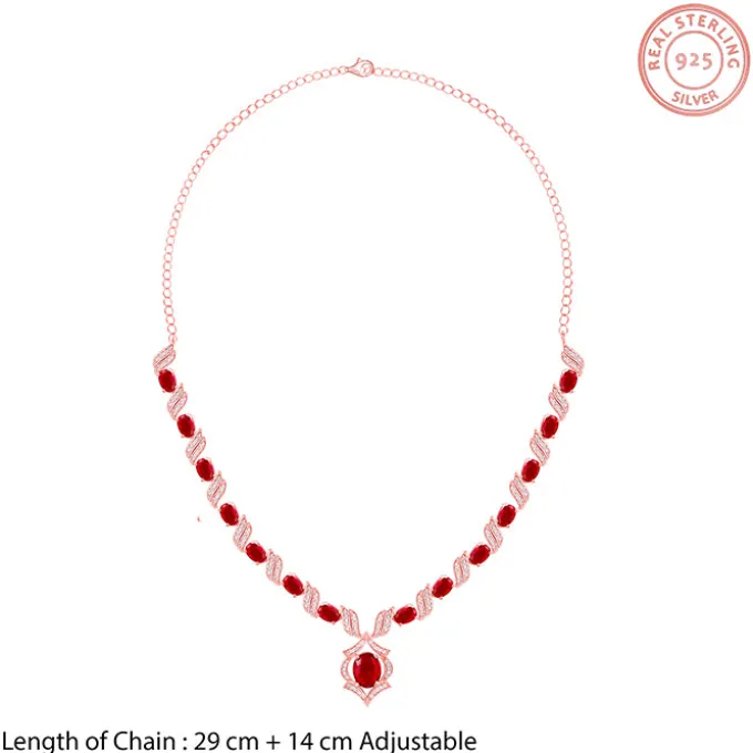 Rose Gold Pretty Woman Necklace