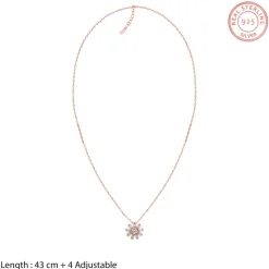 Rose Gold Prince's Pine Floral Set