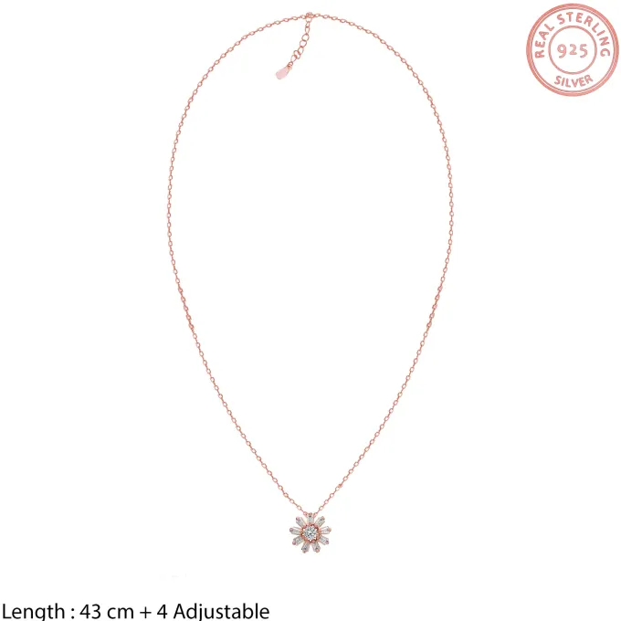 Rose Gold Prince's Pine Floral Set