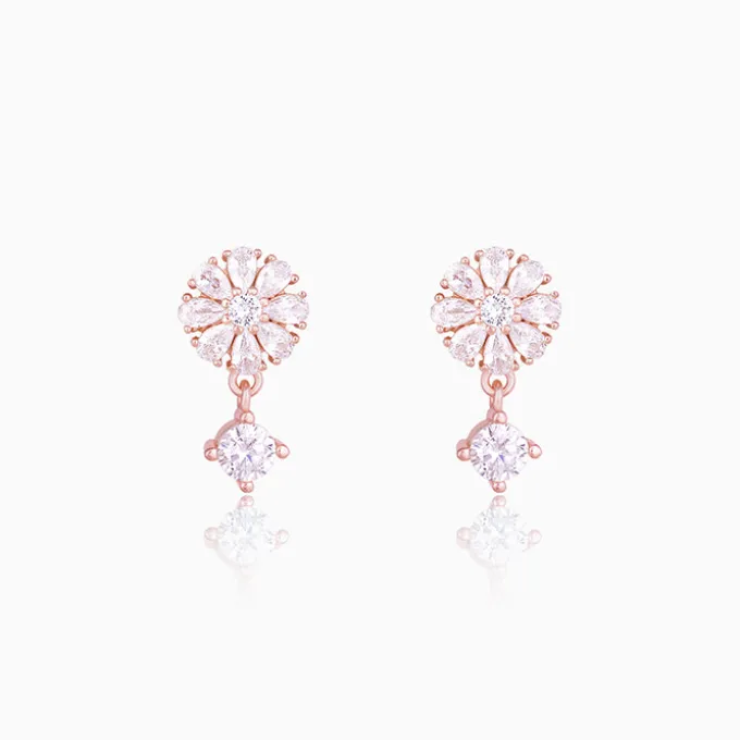 Rose Gold Prince's Pine Floral Set