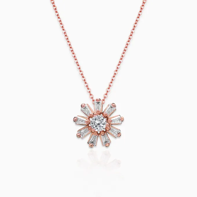 Rose Gold Prince's Pine Floral Set