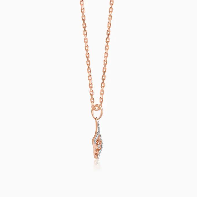 Rose Gold Prodigy Diamond Pendant