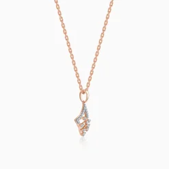 Rose Gold Prodigy Diamond Pendant