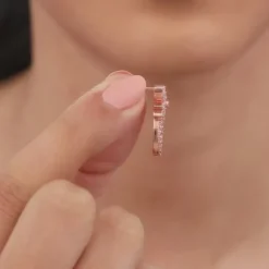 Rose Gold Pure Elegance Earrings