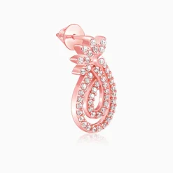 Rose Gold Pure Elegance Earrings
