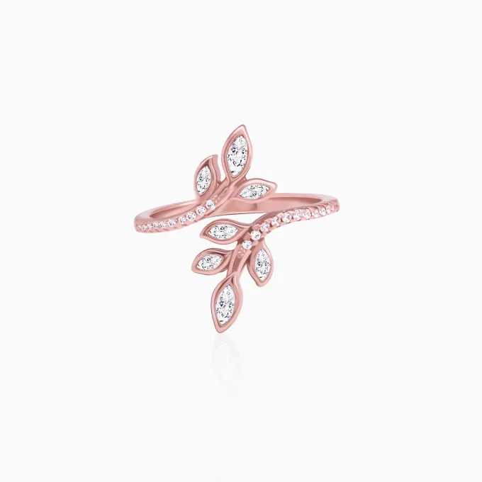 Rose Gold Pure Poise Ring