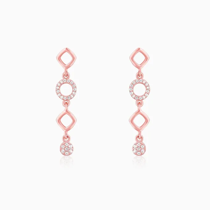 Rose Gold Queen Of Dreams Earrings