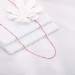 Rose Gold Radiant Beam Chain