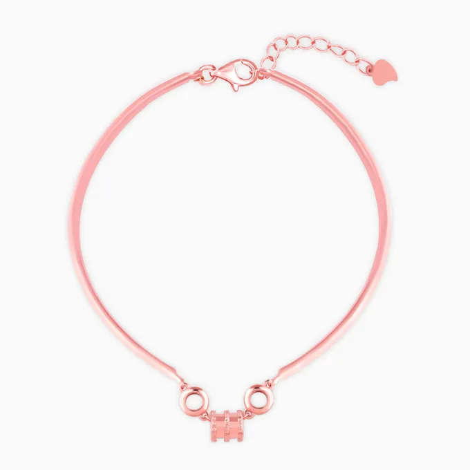 Rose Gold Reel Bracelet