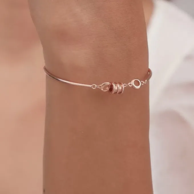 Rose Gold Reel Bracelet