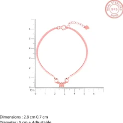 Rose Gold Reel Bracelet