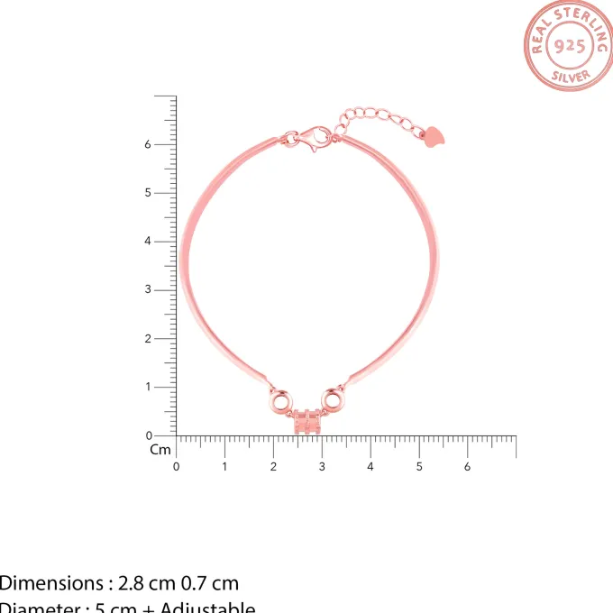 Rose Gold Reel Bracelet