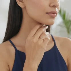Rose Gold Regal Apex Ring