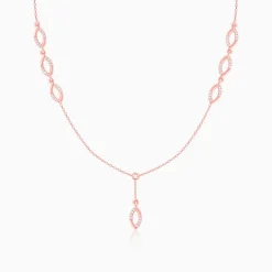 Rose Gold Regal Radiance Necklace
