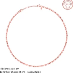 Rose Gold Regal Radiance Chain