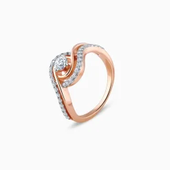 Rose Gold Rhea Solitaire Lab Grown Diamond Ring