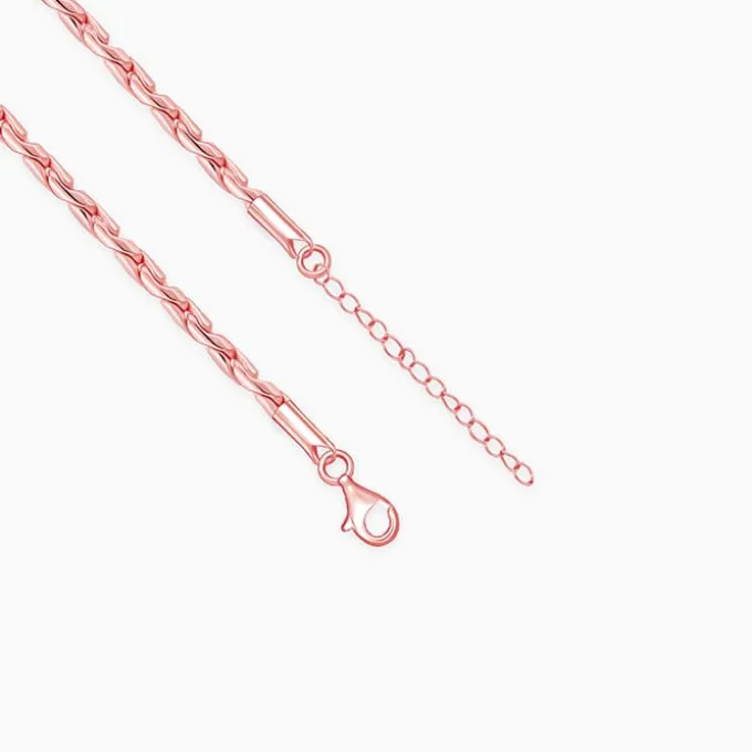 Rose Gold Rhythmic Rain Chain