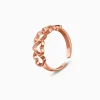 Rose Gold Ridam Toe Rings