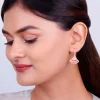 Rose Gold Seashell Earrings