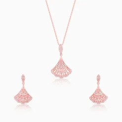 Rose Gold Seashell Set
