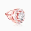 Rose Gold Seeking Solace Stud Earrings