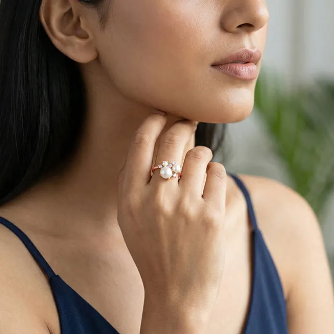 Rose Gold Senorita Ring