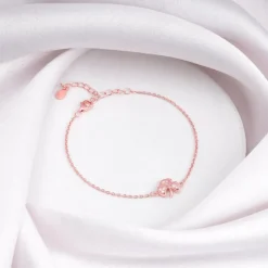Rose Gold Shamrock Bracelet