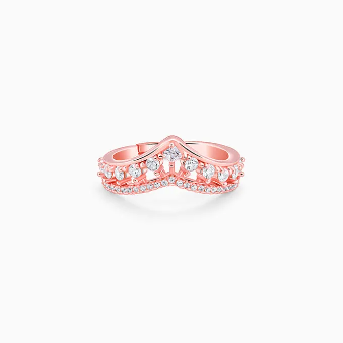 Rose Gold Shiny Vanki Ring