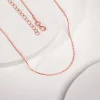 Rose Gold Snake Shine Chain