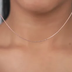 Rose Gold Snake Shine Chain