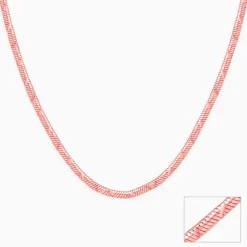 Rose Gold Snake Shine Chain