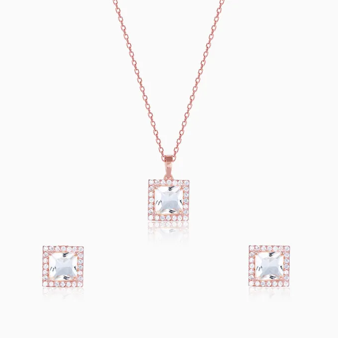 Rose Gold Snow White Set