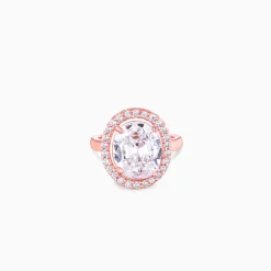 Rose Gold Solitaire Ring