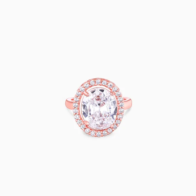 Rose Gold Solitaire Ring
